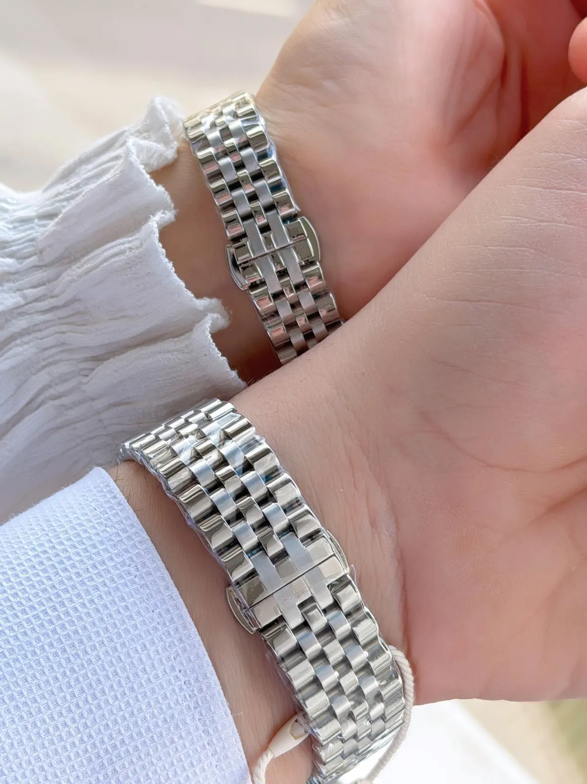 Ferrucci Sevgili Ve Çiftlere Özel Çelik Kordon 2 Yıl Garantili 3 Atm Çift Kol Saati CFT.SG001.06