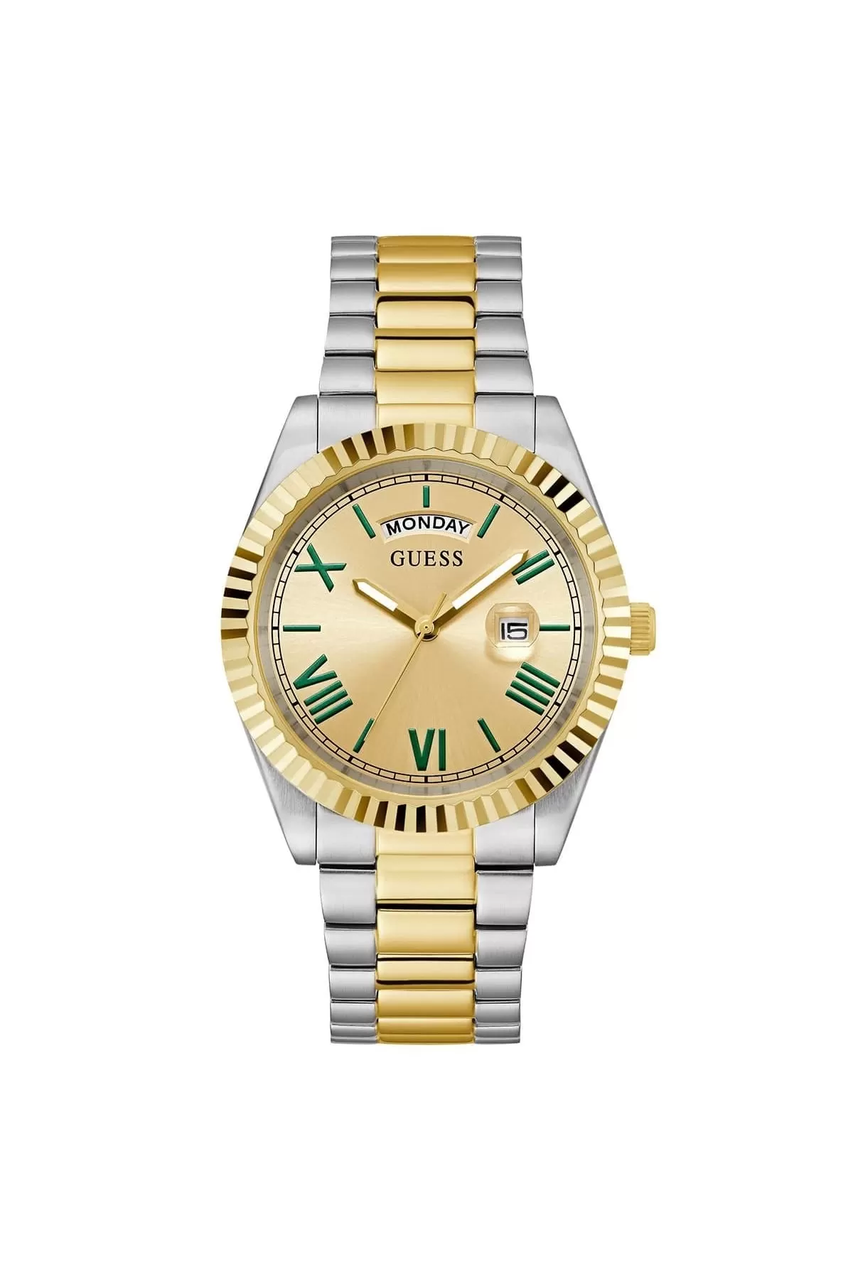 Guess GUGW0265G14 Çelik Kasa Çelik Kordonlu Erkek Kol Saati