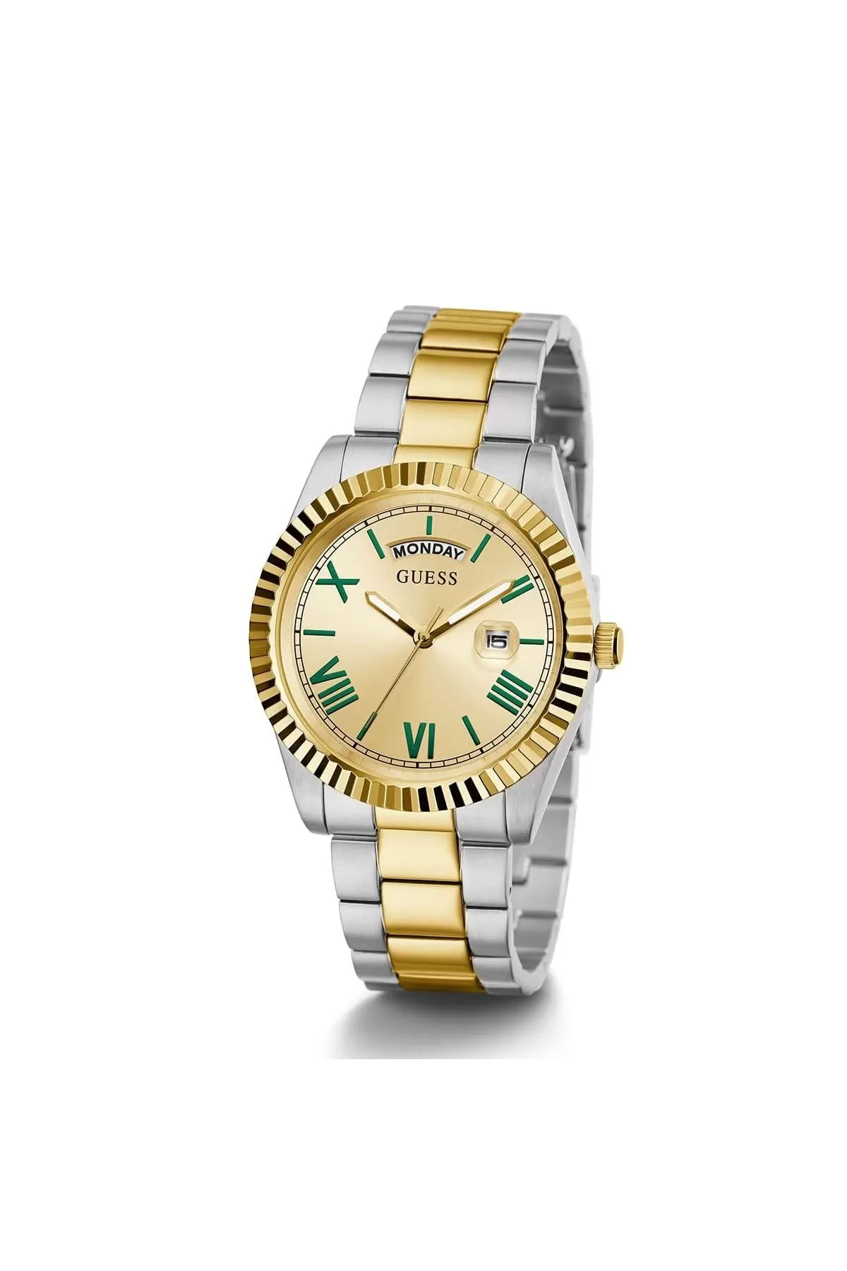 Guess GUGW0265G14 Çelik Kasa Çelik Kordonlu Erkek Kol Saati