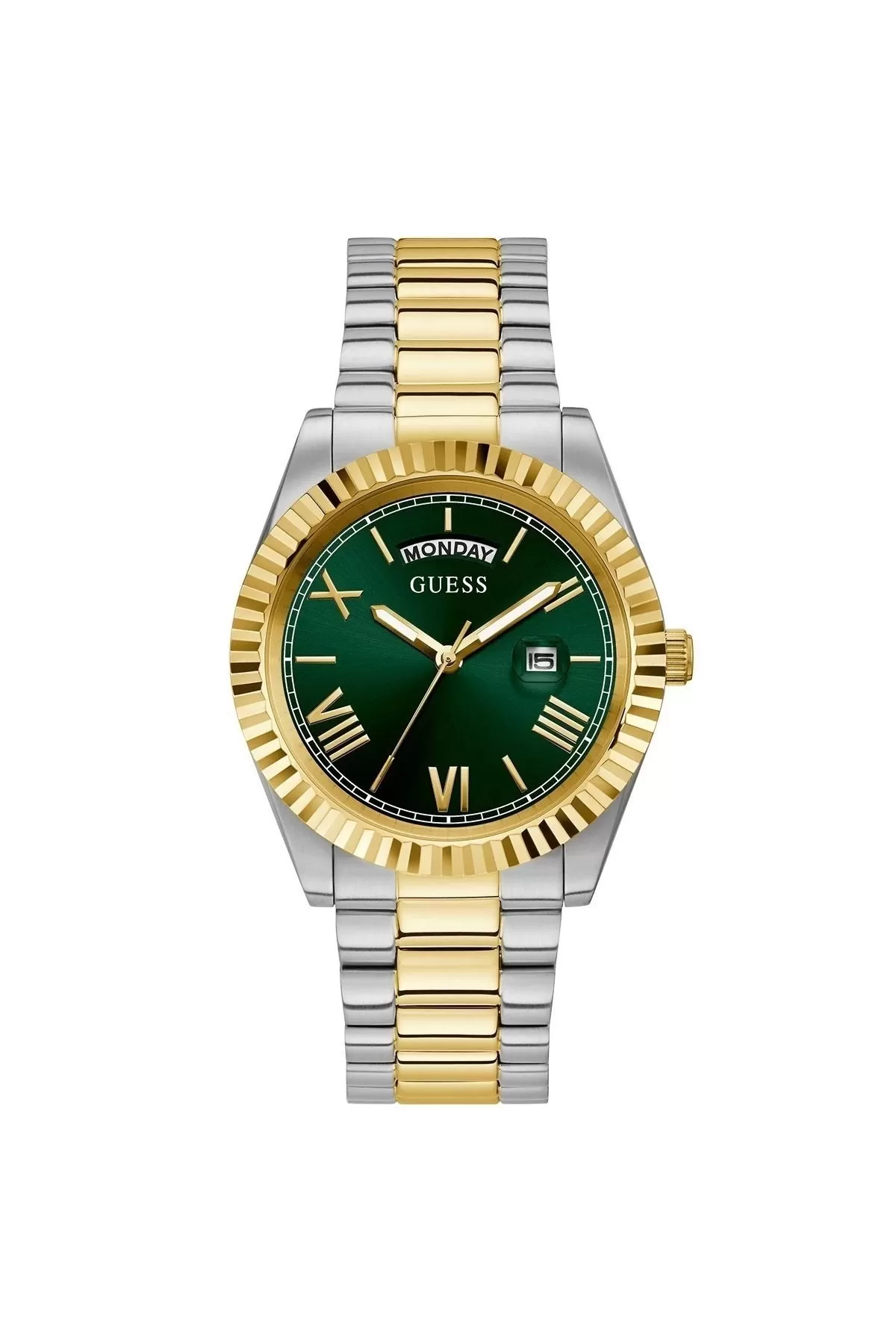 Guess Gugw0265g8 Çelik Kasa Çelik Kordonlu Erkek Kol Saati