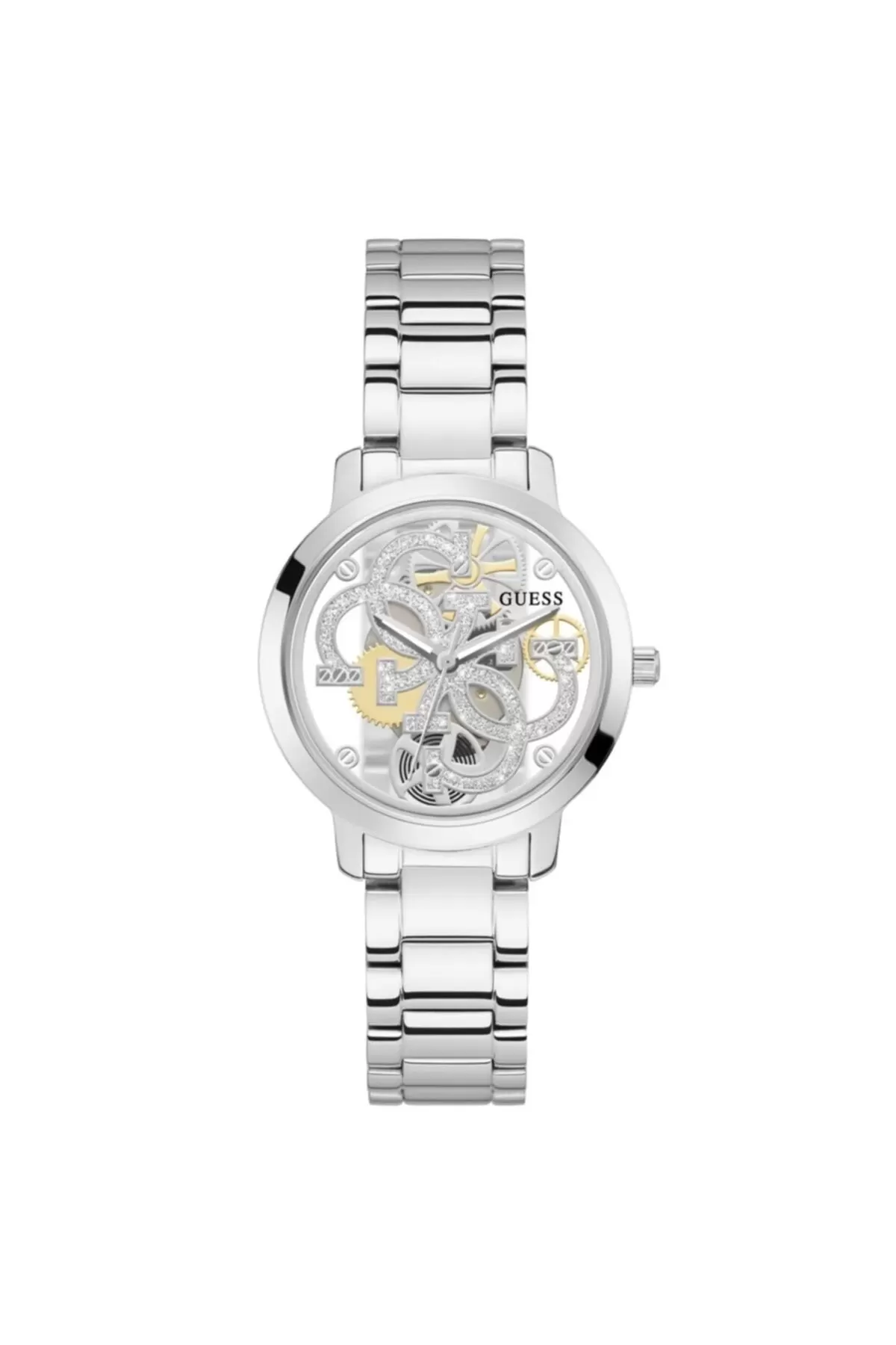 Guess Gugw0300l1 Çelik Kasa Çelik Kordonlu Kadın Kol Saati