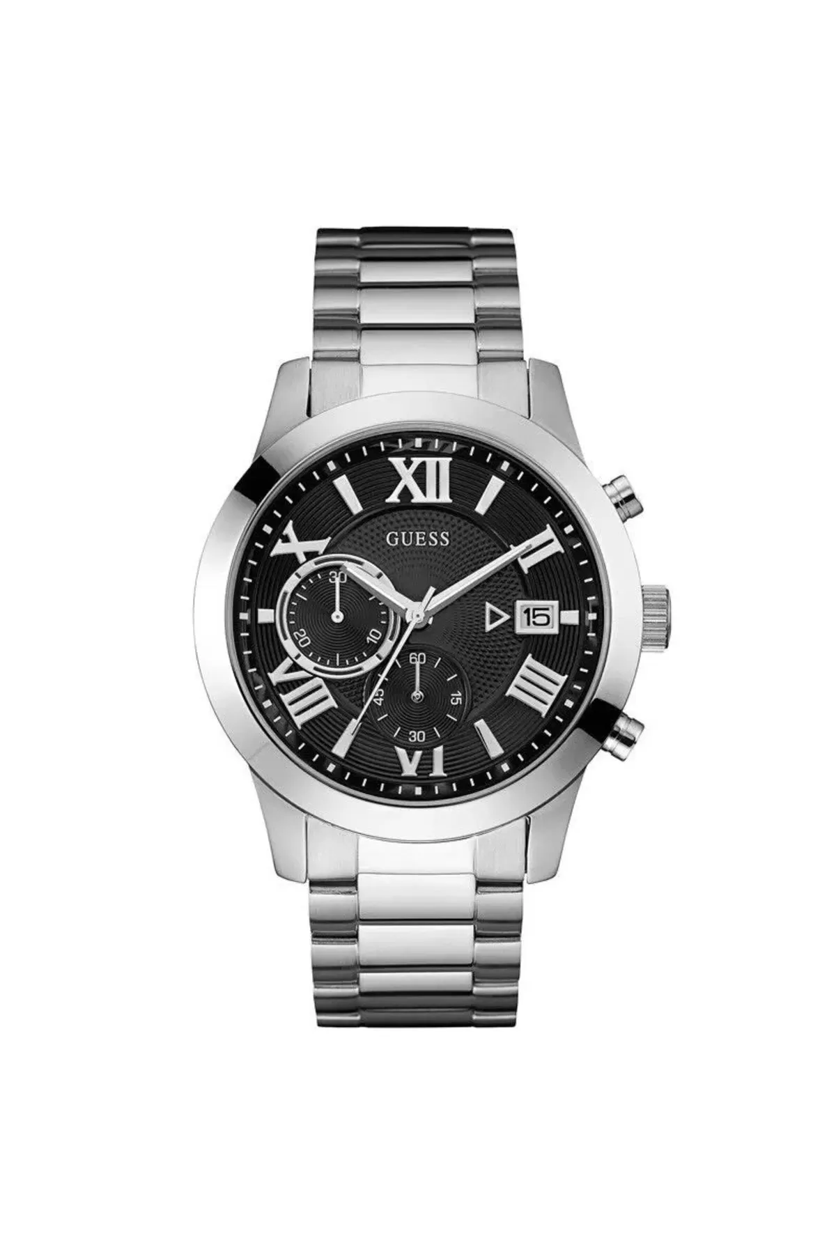 Guess Guw0668g3 Çelik Kasa Çelik Kordonlu Erkek Kol Saati