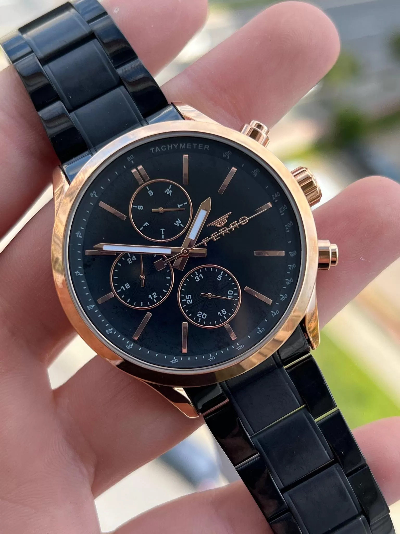 İç Fonksiyonları Aktif Chronograph 30 Mt Su Geçirmez Erkek kol Saat xf005