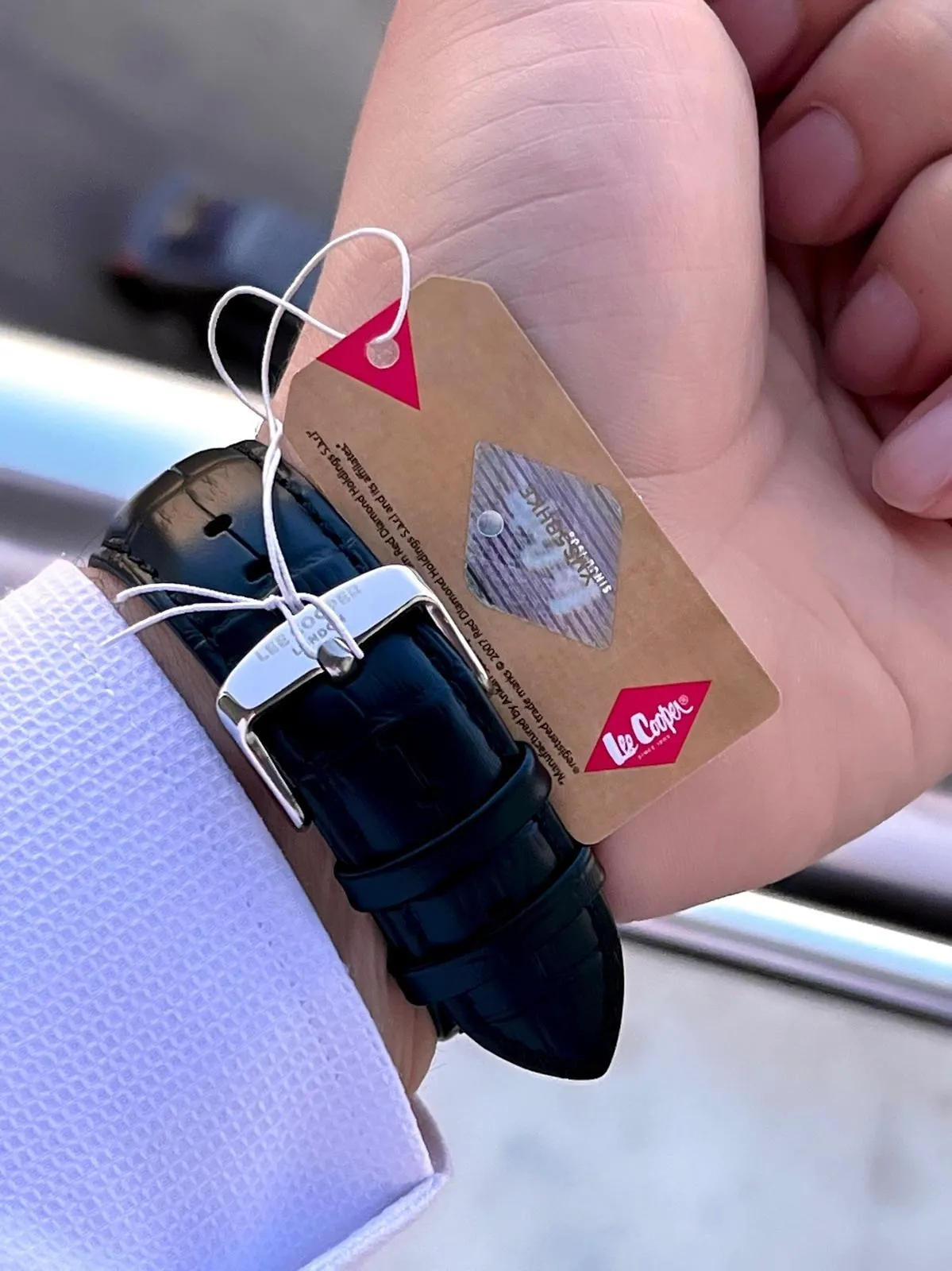Lee Cooper 3 Atm Suya Dayanıklı Özel Tasarım Erkek Kol Saati VS.BLKT.0505