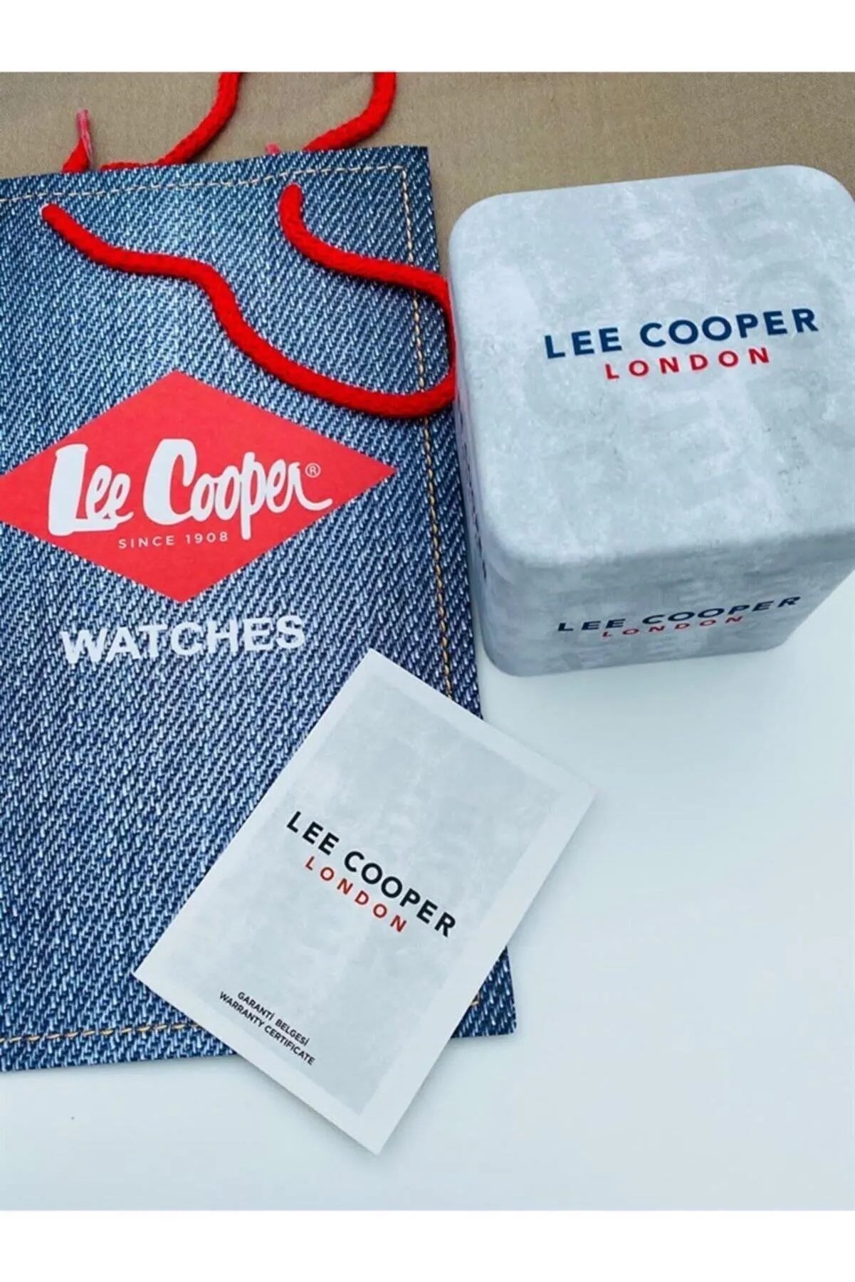 Lee Cooper Çelik Kordon 5 Atm Suya Dayanıklı Bay&Bayan Çift Ve Sevgililere Özel Kol Saat CF.370