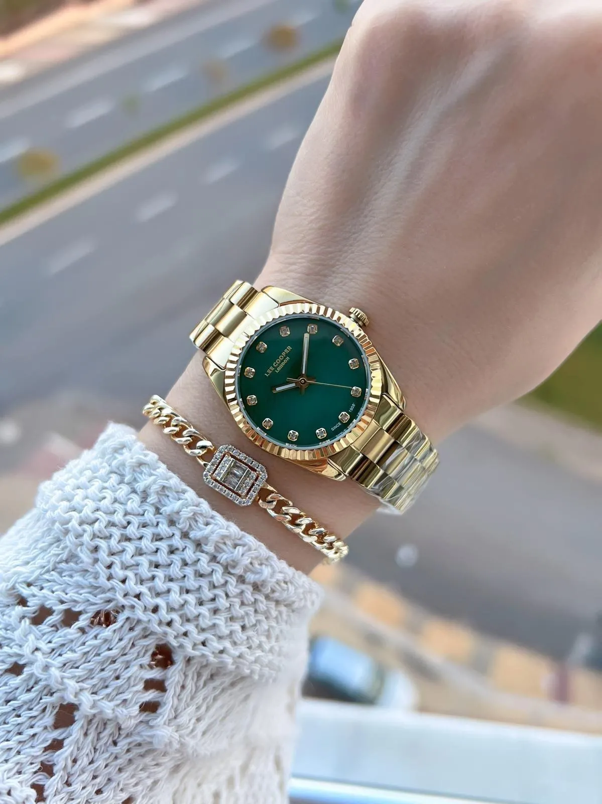 Lee Cooper Çelik Kordonlu 3 Atm Suya Dayanıklı 2 Yıl Garantili Kadın Kol Saati BC.08212.170