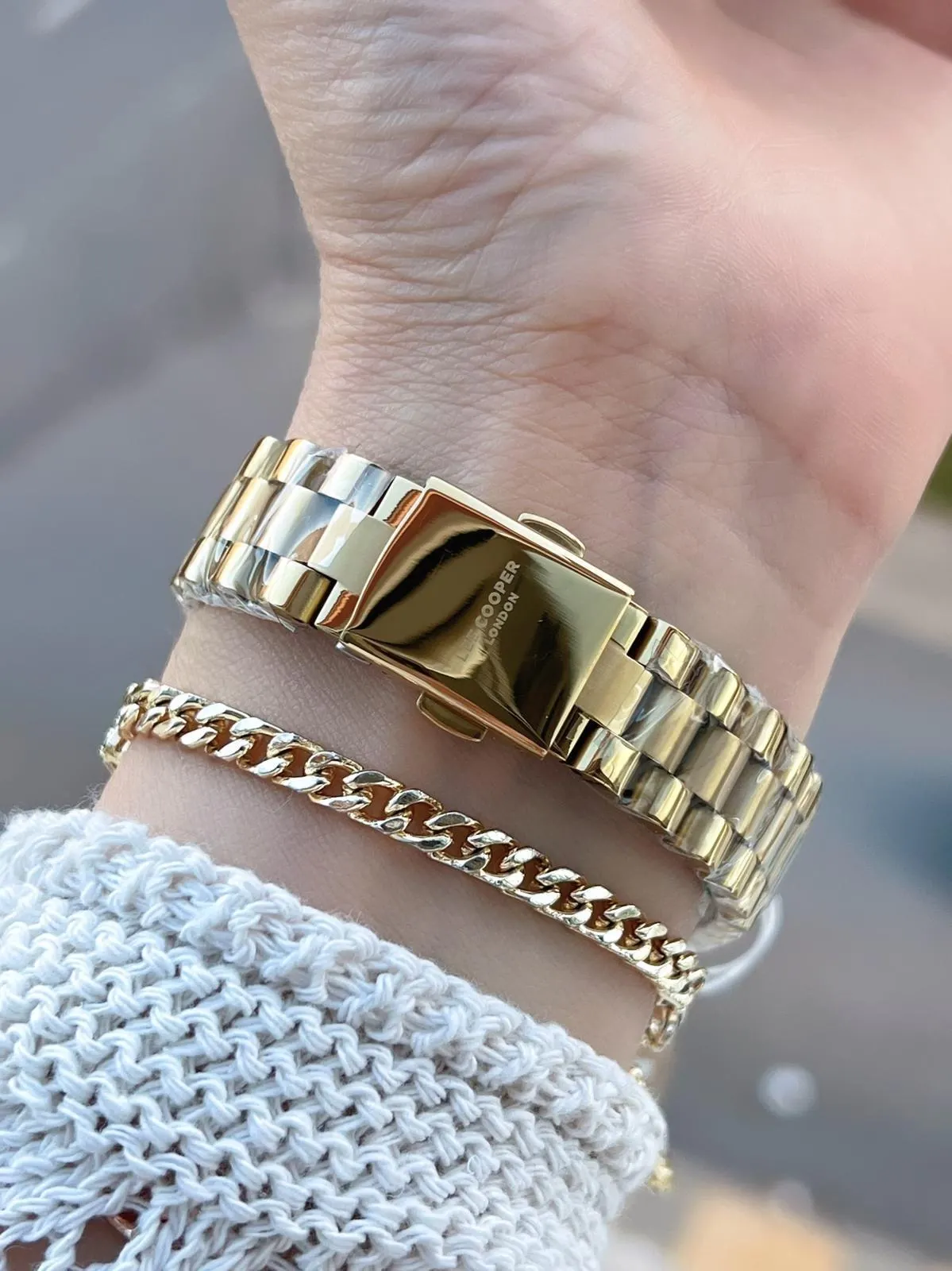 Lee Cooper Çelik Kordonlu 3 Atm Suya Dayanıklı 2 Yıl Garantili Kadın Kol Saati BC.08212.170