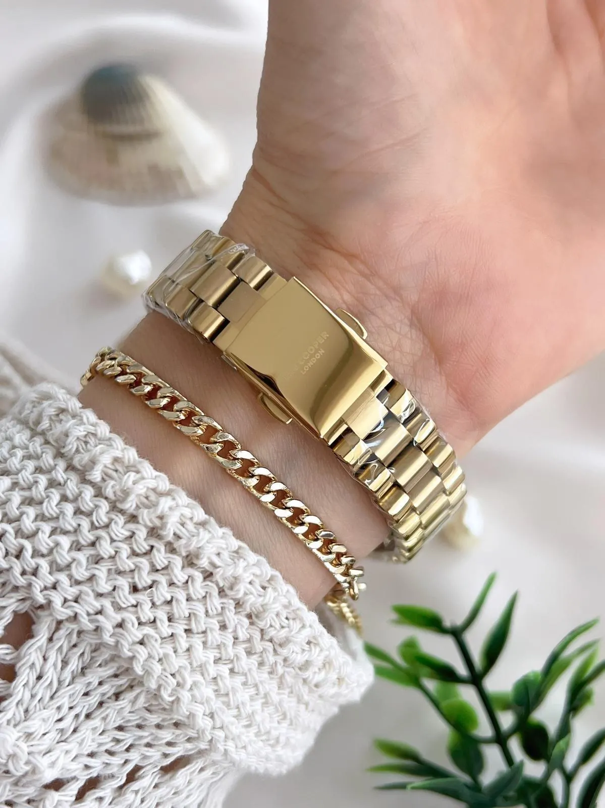 Lee Cooper Çelik Kordonlu 3 Atm Suya Dayanıklı Kadın Kol Saati VS.BLKT.0646