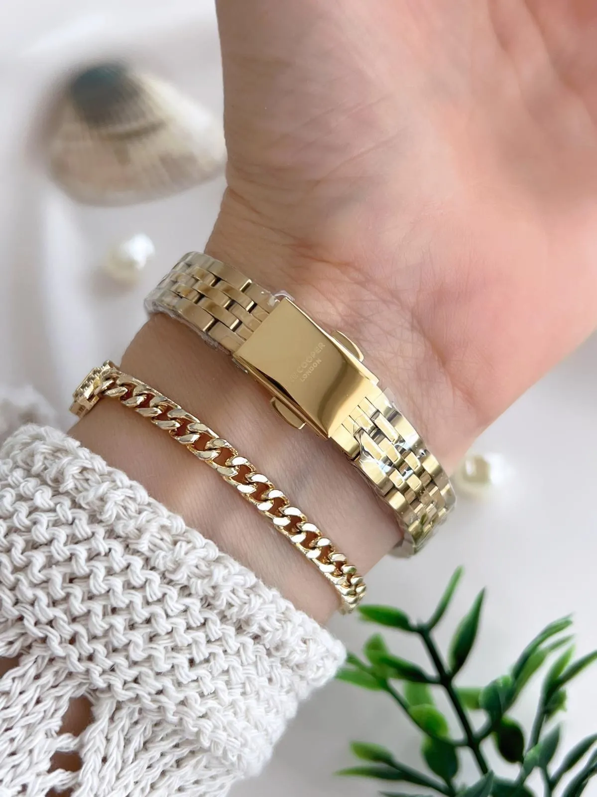 Lee Cooper Çelik Kordonlu 3 Atm Suya Dayanıklı Kadın Kol Saati VS.BLKT.0648