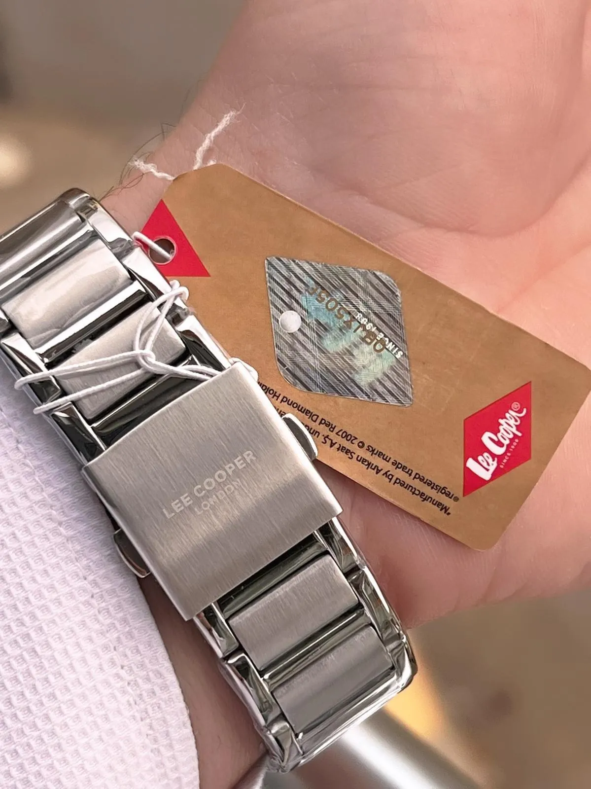 Lee Cooper İtalyan Tasarım Bileklik Hediyeli 2 Yıl Garantili 5 Atm Erkek Kol Saati ELC.07835.390