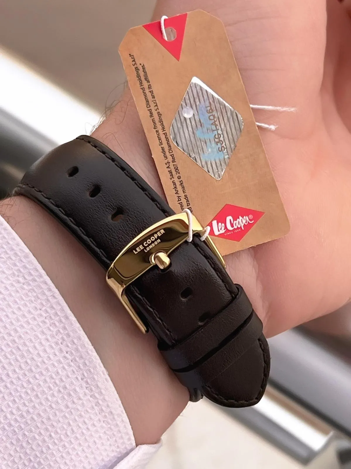 Lee Cooper İtalyan Tasarım Bileklik Hediyeli 2 Yıl Garantili 5 Atm Erkek Kol Saati ELC.08235.172