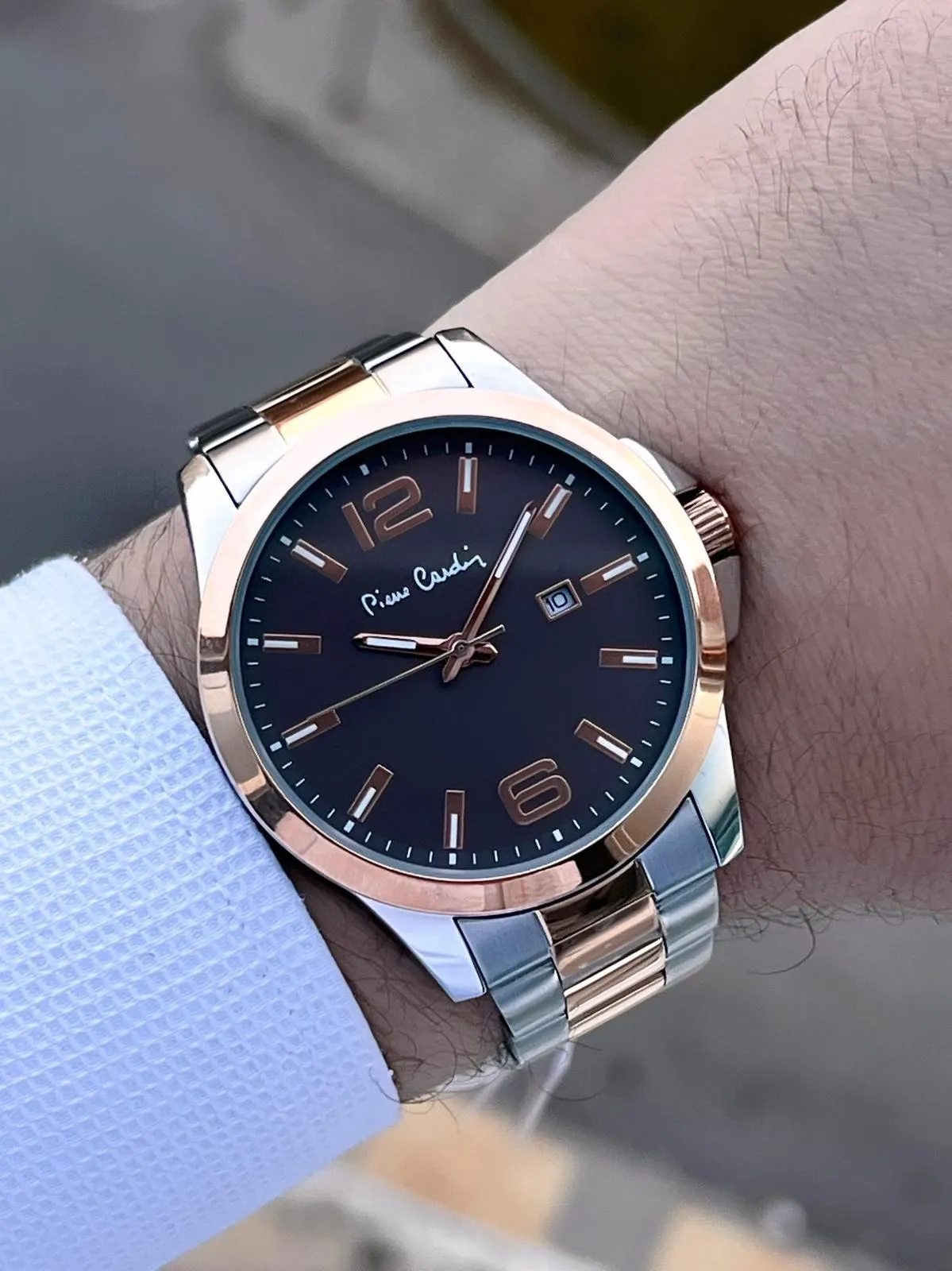 Pierre Cardin Damat Ve Nişan İçin 2 Yıl Garantili 3 Atm Suya Dayanıklı Erkek Kol Saati E.800411F05