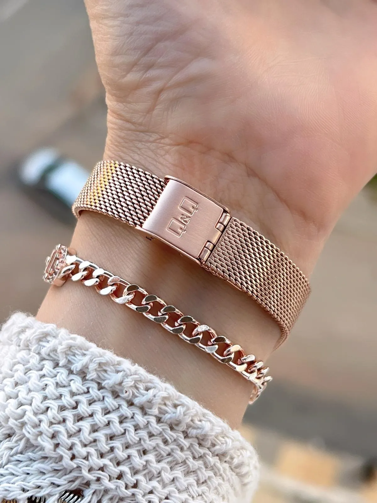 Q&Q Çelik Kordon 2 Yıl Garantili 3 Atm Suya Dayanıklı Kol Saati+Bileklik Hediyeli QQ.1001.R2