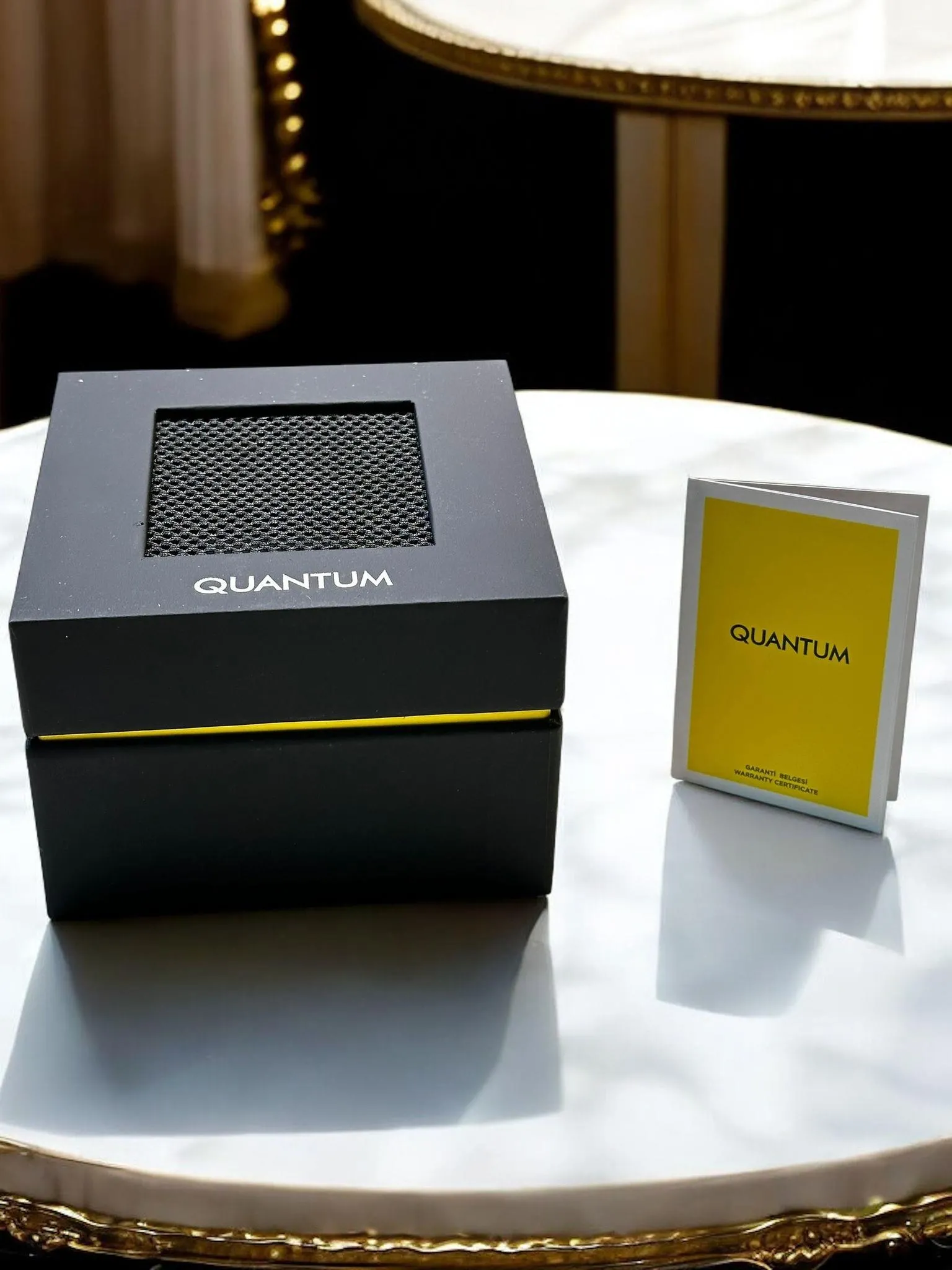 Quantum 10 ATM Suya Dayanıklı+ Bileklik Hediyeli Komple Çelik Erkek Kol Saati VS.BLKT.0804