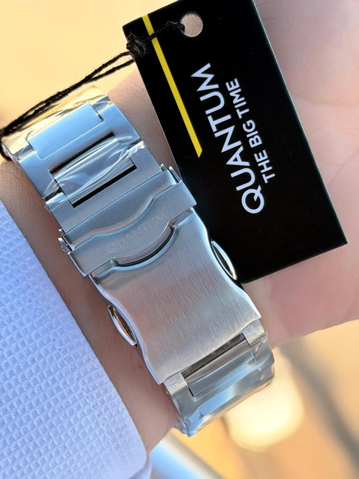 Quantum 2 Yıl Garantili 100 Mt Suya Dayanıklı+ Bileklik Hediyeli Komple Çelik Kararma Renk Atma Yapmaz Erkek Kol Saati VS.BLKT.0781