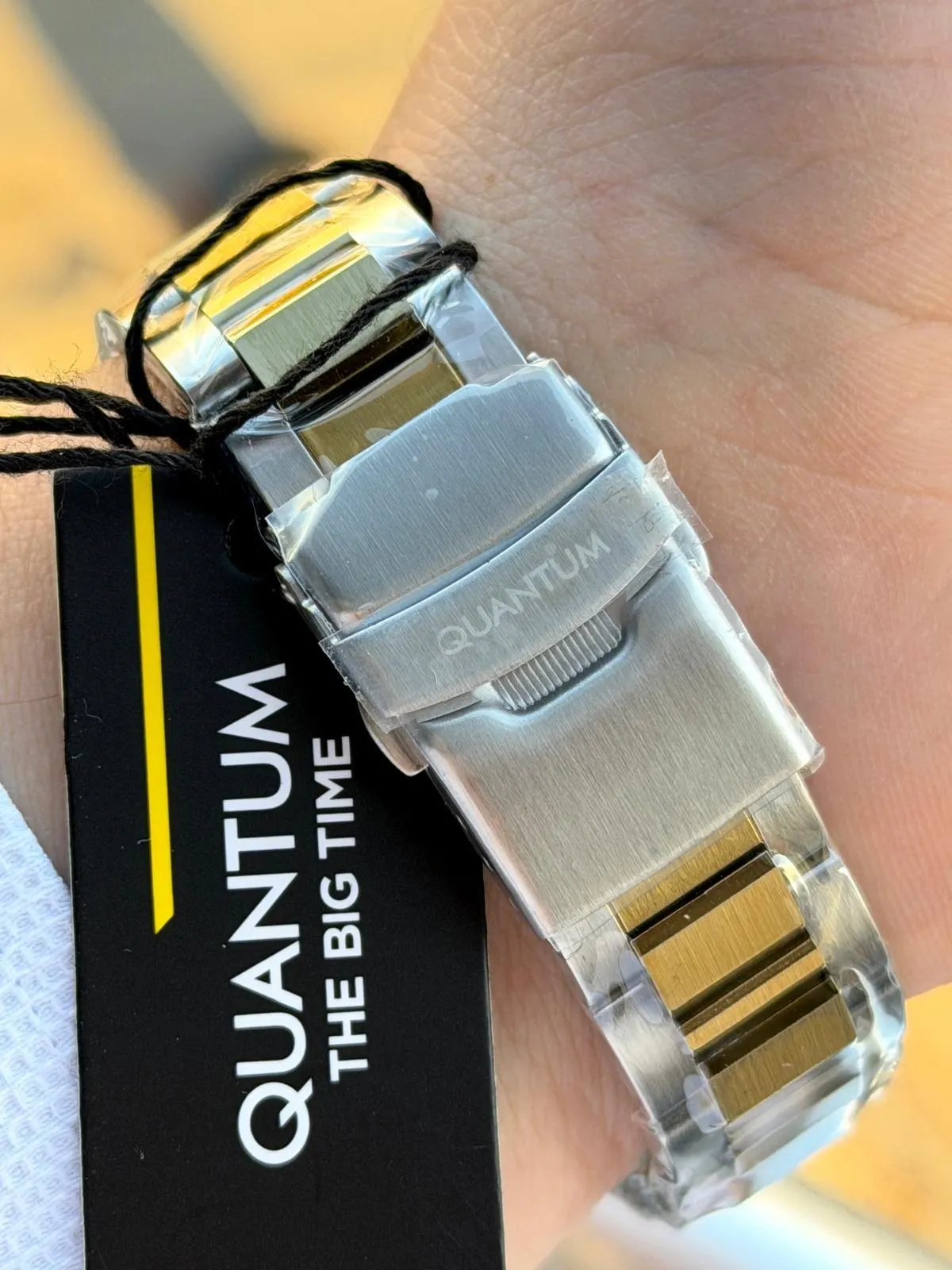 Quantum 2 Yıl Garantili 100 Mt Suya Dayanıklı+ Bileklik Hediyeli Komple Çelik Kararma Renk Atma Yapmaz Erkek Kol Saati VS.BLKT.0783