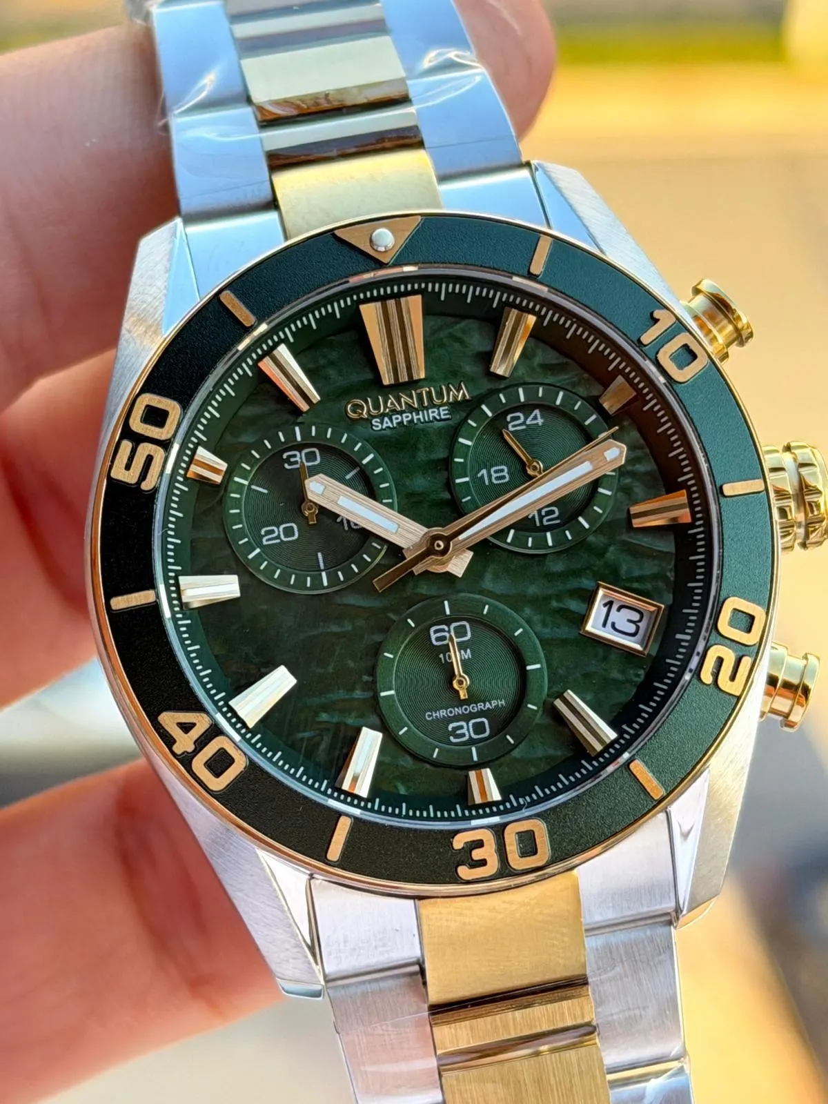 Quantum 2 Yıl Garantili 100 Mt Suya Dayanıklı+ Bileklik Hediyeli Komple Çelik Kararma Renk Atma Yapmaz Erkek Kol Saati VS.BLKT.0783