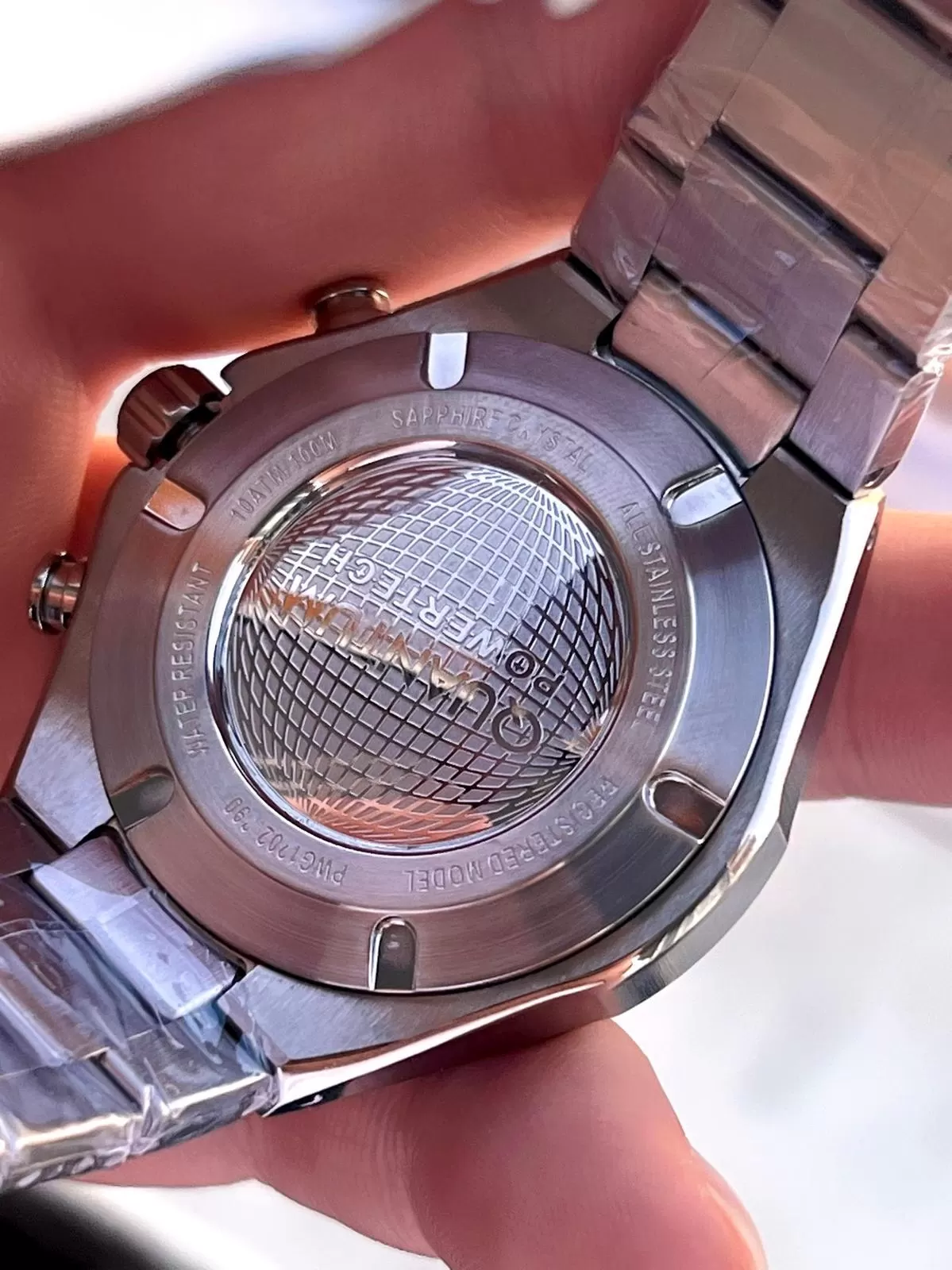 Quantum Sapphire Cizilmez Cam Çelik Kordon İç Kadran Fonksiyonları Aktif 10 Atm Erkek Kol Saat NQ330