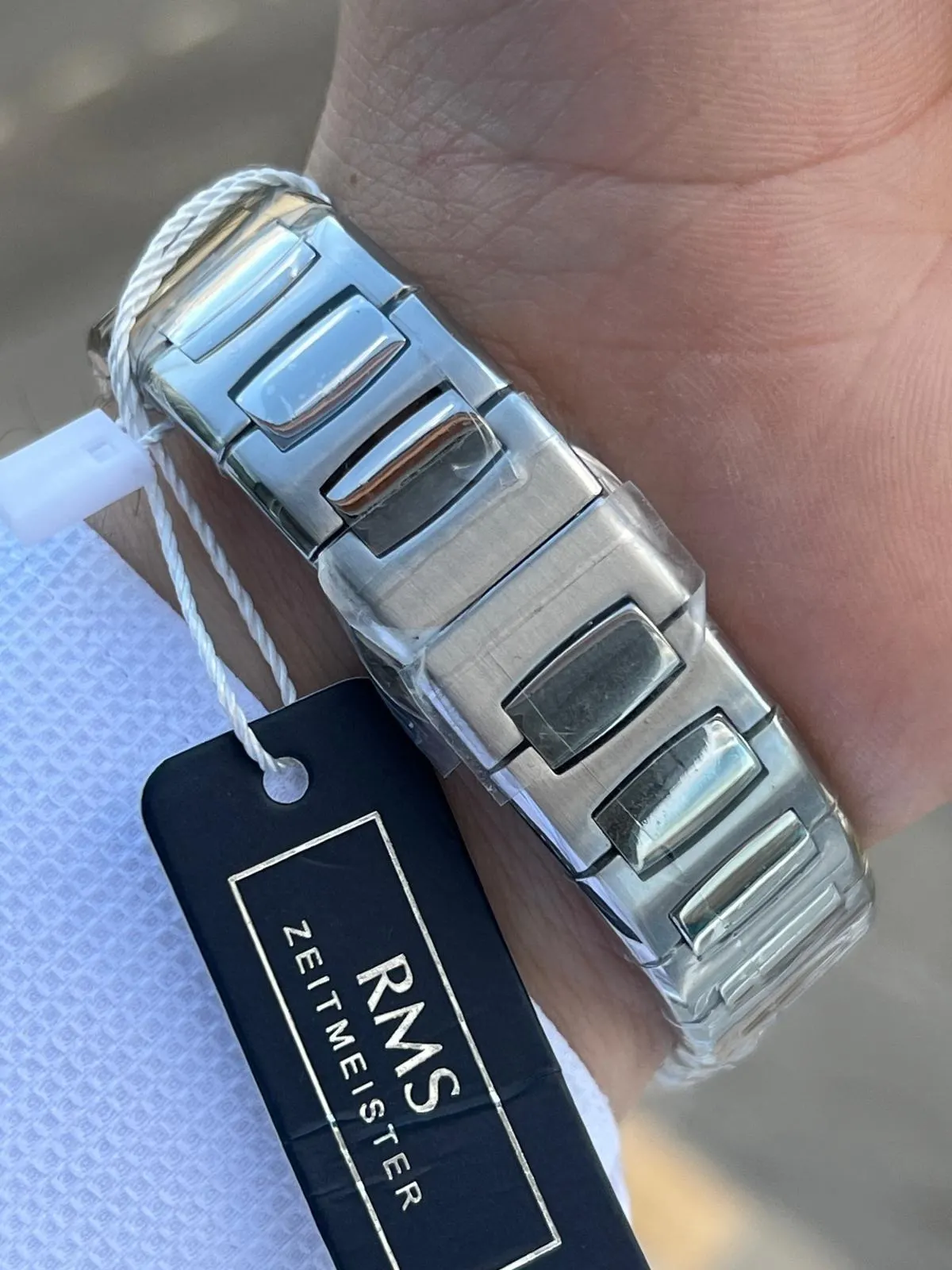 RMS Romanson Çelik Kordon Sapphire Camlı Kararmaz Renk Atmaz 10 Atm Erkek Kol Saati AG1480.02