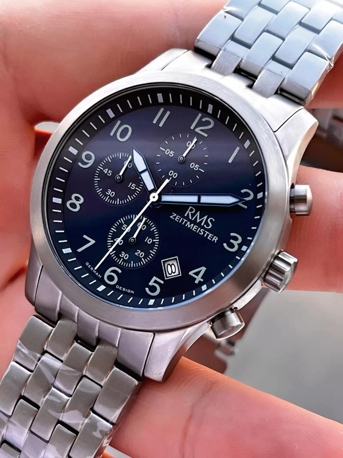 Rms Romanson TITANIUM Seri 2 Yıl Garantili 10 Atm Suya Dayanıklı Erkek Kol Saati AG1639.03