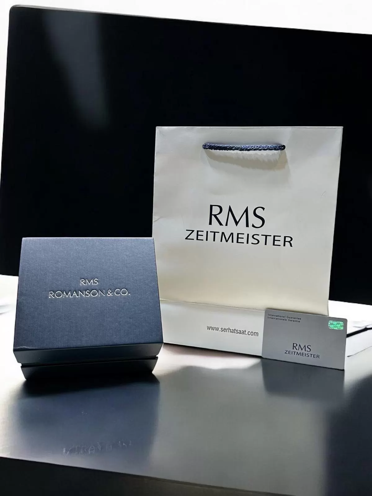 Rms Romanson TITANIUM Seri 2 Yıl Garantili 10 Atm Suya Dayanıklı Erkek Kol Saati AG1639.03