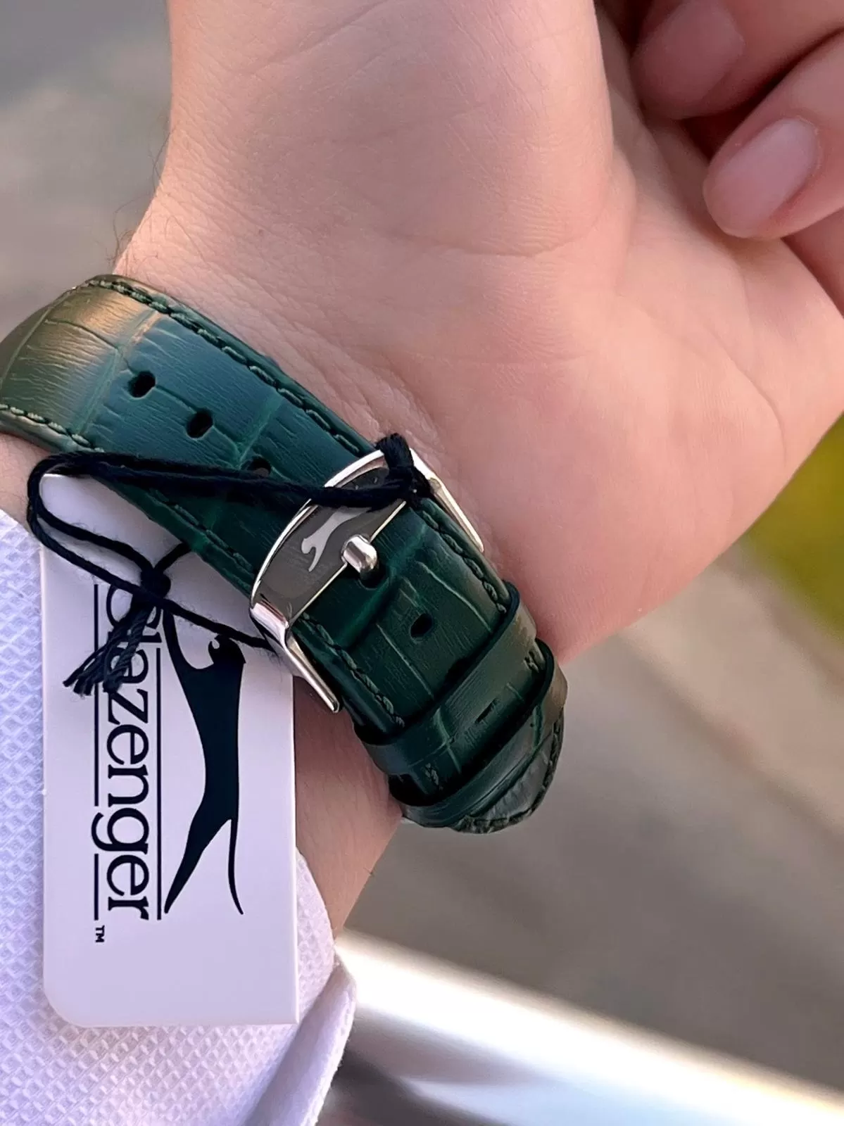 Slazenger Deri Kordon İç Fonksiyonları Aktif 10 Atm Suya Dayanıklı Erkek Kol Saati ESL.09.2494.2.02