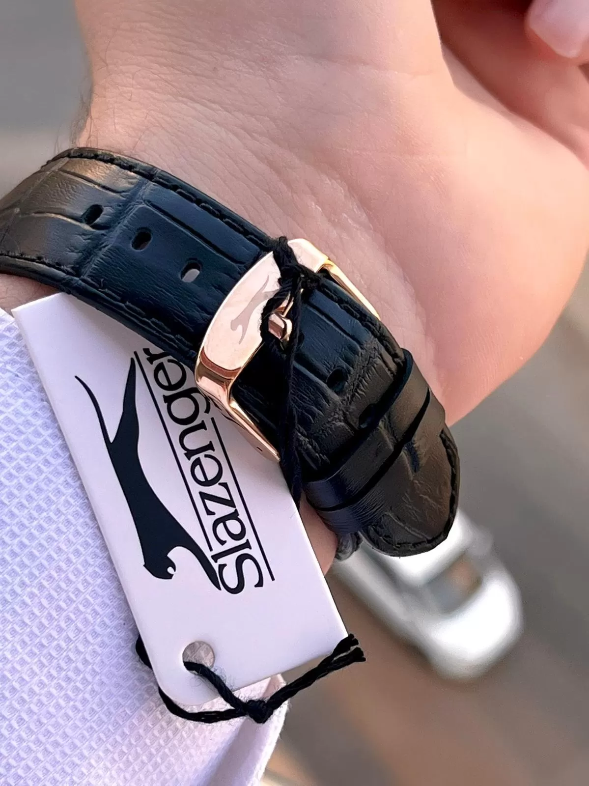 Slazenger Deri Kordon İç Fonksiyonları Aktif 10 Atm Suya Dayanıklı Erkek Kol Saati ESL.09.2494.2.04