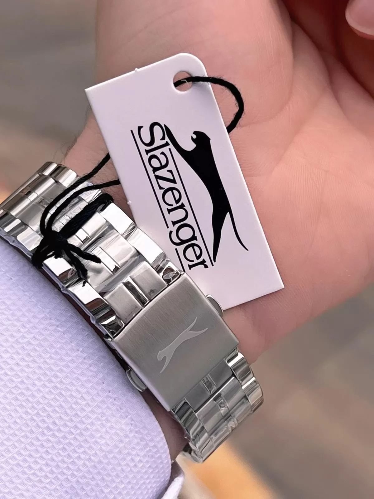 Slazenger Kasa Ve kordon Çelik 2 Yıl Garantili 10 Atm Fonksiyonları Aktif Erkek Kol Saati E.2567.M1