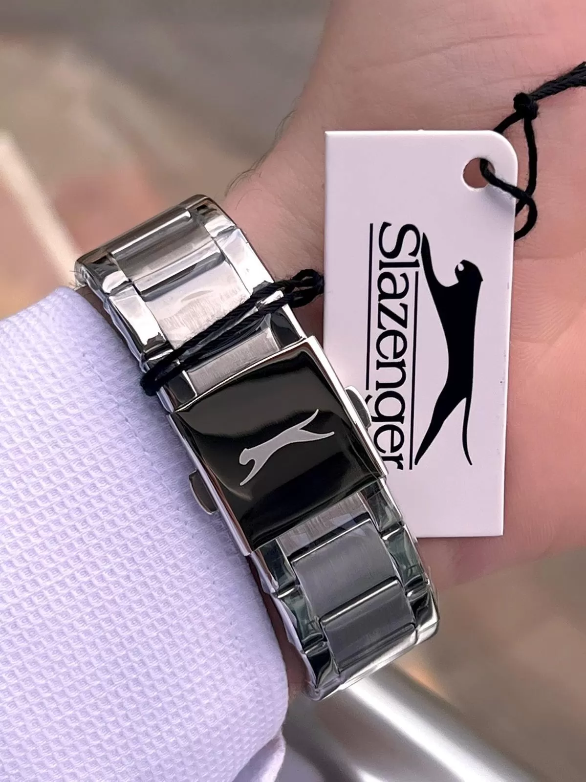 Slazenger Kasa Ve kordon Çelik 2 Yıl Garantili 10 Atm Fonksiyonları Aktif Erkek Kol Saati E.2570.M1