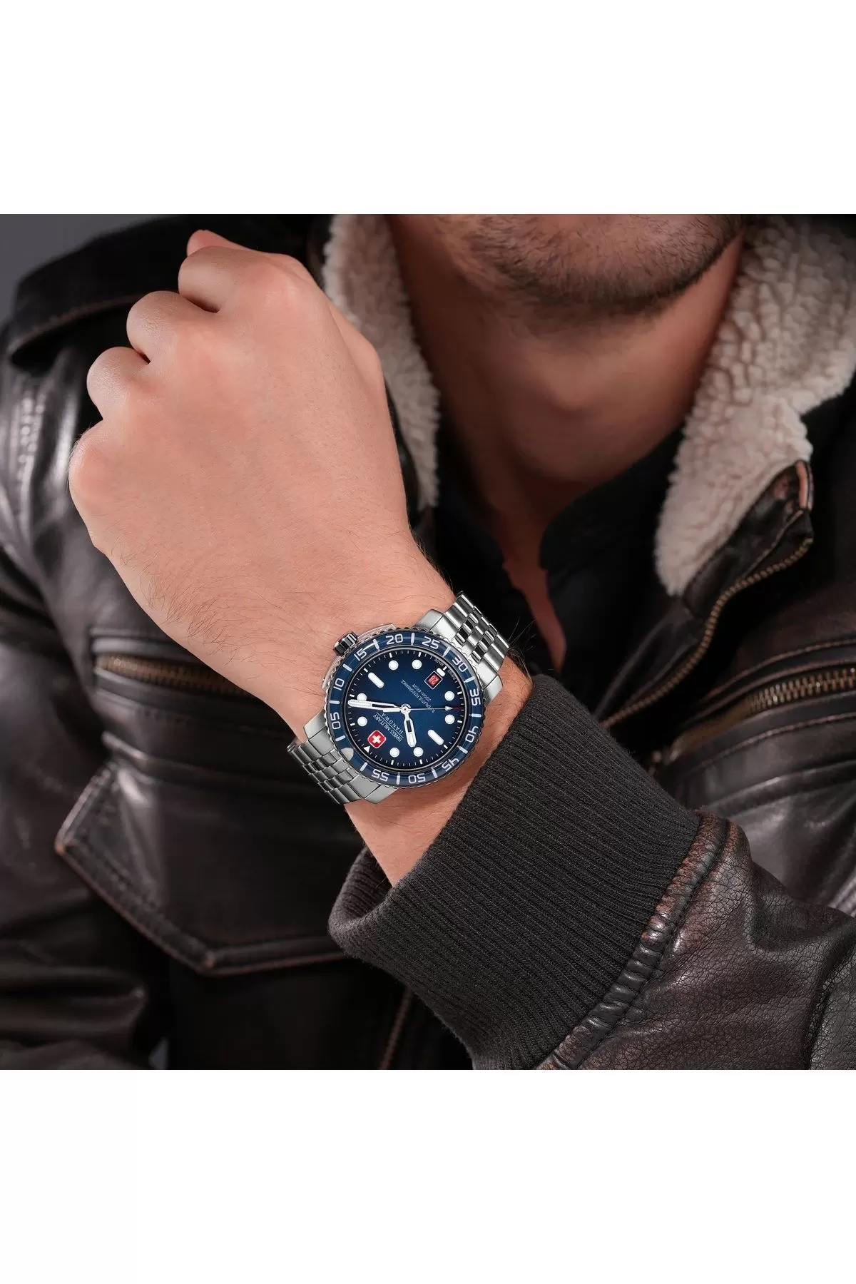 Swiss Military Smwgh0001703 Black Marlin Erkek Kol Saati