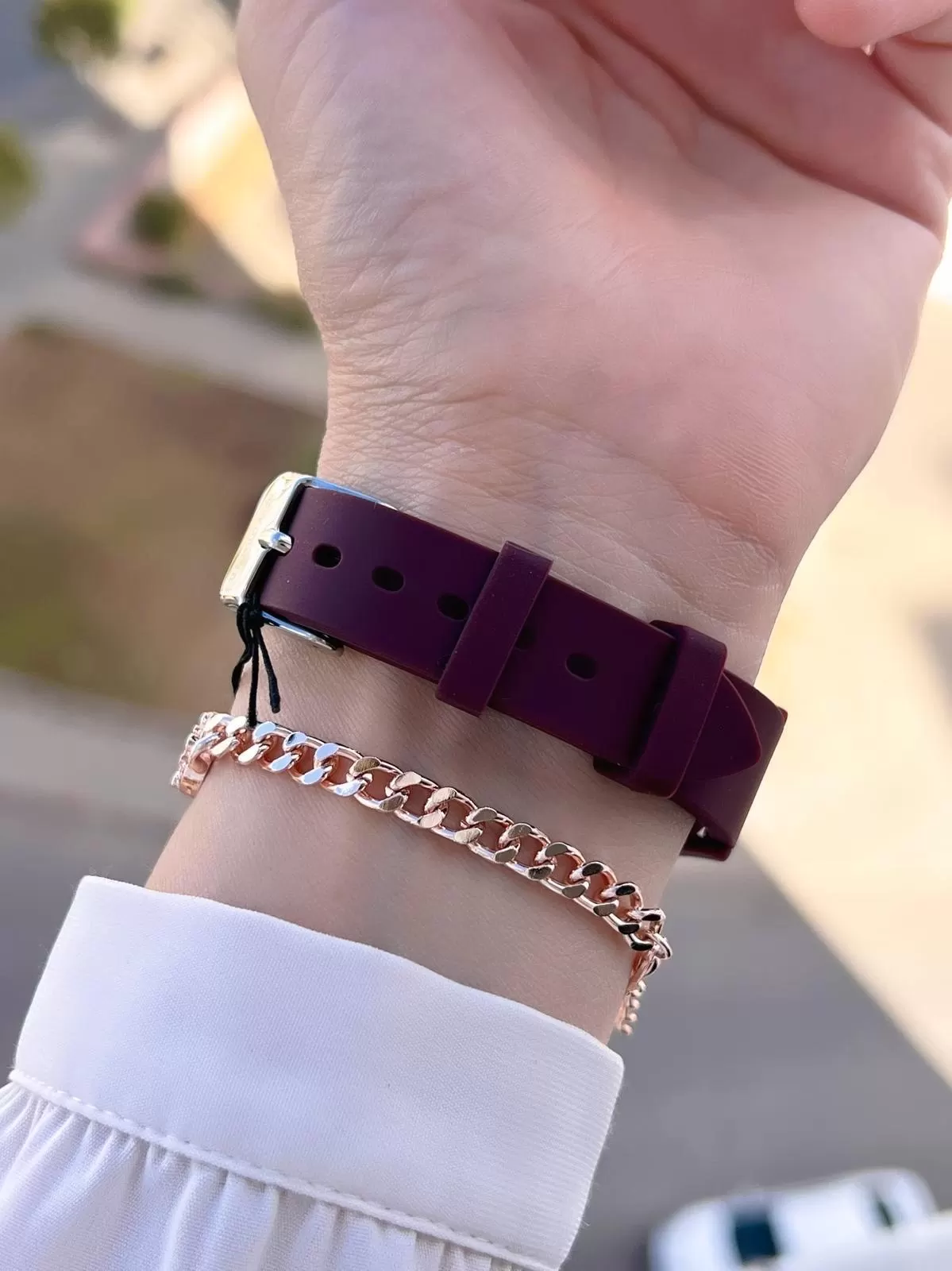 U.S.POLO ASSN Silikon Kordon 3 Atm Suya Dayanıklı Spor Kadın Kol Saati USPA.2089.B05