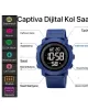 Captiva 30 mt Suya Dayanıklı Digital Alarm-Kronometre-Led Işık Spor Kasa Çoçuk Kol Saati CPT.X007