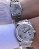 Daniel Klein Bay Ve Bayan Çelik Kordon Çiftlere Özel 3 Atm Suya Dayanıklı Cift Saati CF.PK.12994.P3