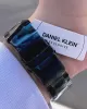 Daniel Klein Çelik Kordon Kronometreli Kadran Tasarımı 5 Atm Suya Dayanıklı Erkek Kol Saati 10034.N7