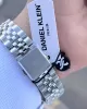 Daniel Klein Çelik Kordonlu Takvimli Kadran 3 Atm Suya Dayanıklı Erkek Kol Saati E.10873.3