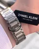 Daniel Klein Erkek Kol Saati 30 Metre Suya Dayanıklı Çelik Kordon + Bileklik Hediyeli VS.BLKT.0659
