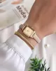 Daniel Klein Minimalist Model Deri Kordon 3 Atm Suya Dayanıklı Özel Tasarım Kadın Kol Saat+Bileklik VS.BLKT.0438