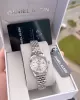 Daniel Klein Pırlanta Taşlı Çelik Kordon 3 Atm Suya Dayanıklı Özel Tasarım Kadın Kol Saat+Bileklik VS.BLKT.0354