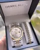 Daniel Klein Vip Seri Çelik Kordon Ve Çelik Bileklik Hediyeli 2 Yıl Garantili Cift Saati CF.10887C2