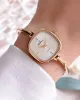 Essence Vintage Seri Küçük Kasa Çelik Kararma Renk Atma Yapmaz Kadın Kol Saat+Bileklik BD1222.120