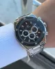 Ferro Çelik Kordon İç Fonksiyonları Aktif Chronograph 30 Mt Su Geçirmez Erkek Kol Saati EFM.31397.J2