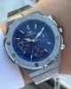 Ferro Çelik Kordon İç Fonksiyonları Aktif Chronograph 30 Mt Su Geçirmez Erkek Kol Saati EFM.43002.A3