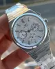 Ferro Çelik Kordon İç Fonksiyonları Aktif Chronograph 30 Mt Su Geçirmez Erkek Kol Saati EFM.11452.GB