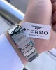 Ferro Çelik Kordon Nişan Ve Damat Saati Olarak ITALIAN DESIGN 3 Atm Erkek Kol Saati EFM40136-A1