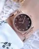 Ferro Rose Gold Renk 3 Atm Suya Dayanıklı Çelik Kordon Özel Tasarım Kadın Kol Saati BFL21286AWT-C6