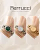 Ferrucci Küçük Vintage Kasa Çelik Kordon 2 Yıl Garantili 3 Atm Kadın Kol Saati+Bileklik BFC.03766.3