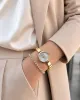 Ferrucci Küçük Vintage Kasa Çelik Kordon 2 Yıl Garantili 3 Atm Kadın Kol Saati+Bileklik BFC.03768.3