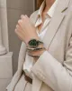 Ferrucci Yılan Model Kadın Kol Saati Çelik Kordon Kararma Renk Atma Yapmaz VS.BLKT.1046