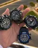 Joefox Digital Ve Analog 2 Yıl Garantili Kronmetre+Takvim+Alarm+Aydınlatma Erkek Kol Saati JOE.BK13