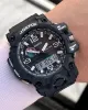Joefox Digital Ve Analog 2 Yıl Garantili Kronmetre+Takvim+Alarm+Aydınlatma Erkek Kol Saati JOE.BK15
